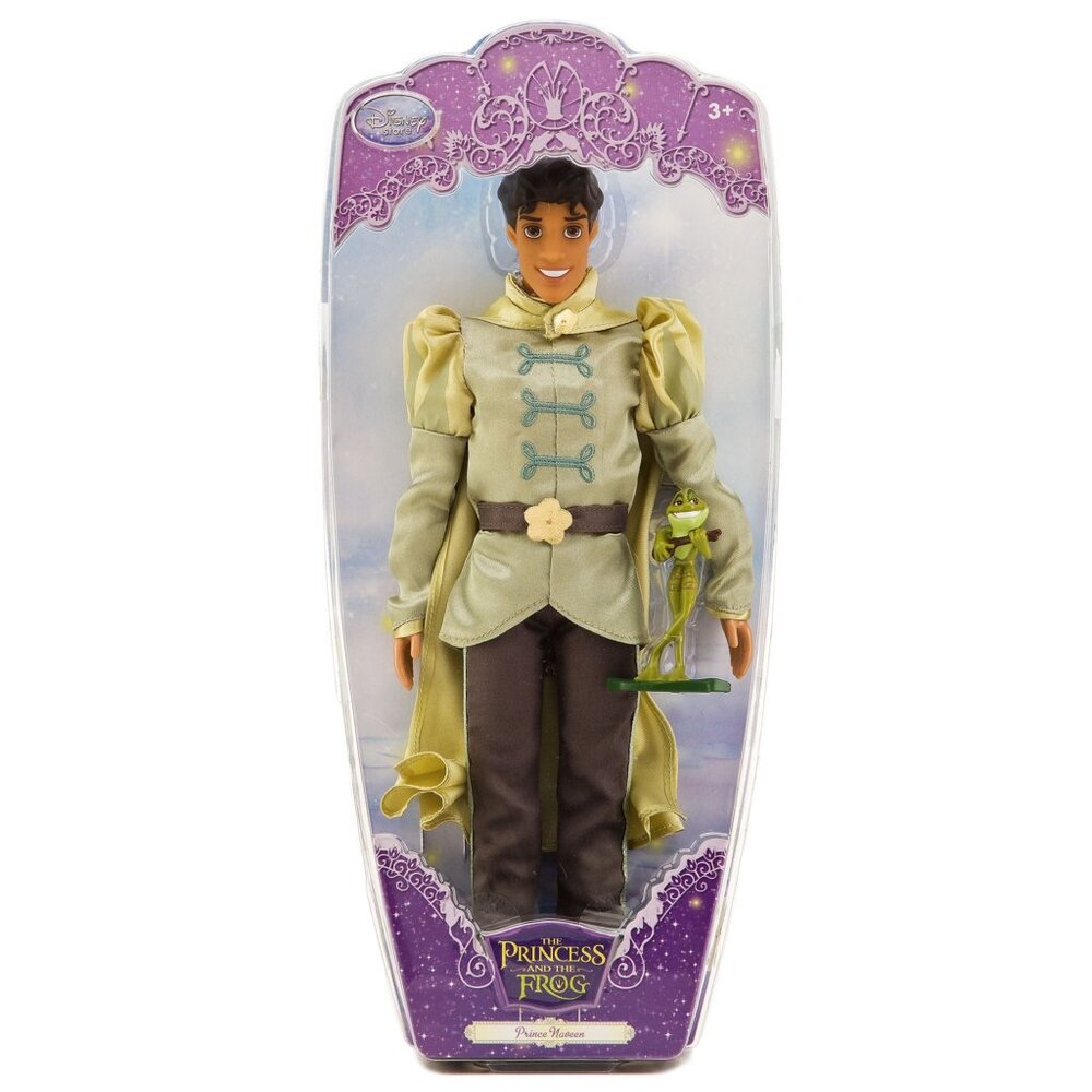 Disney Store Exclusive The Princess and The Frog Prince Naveen 11" Doll (2009)